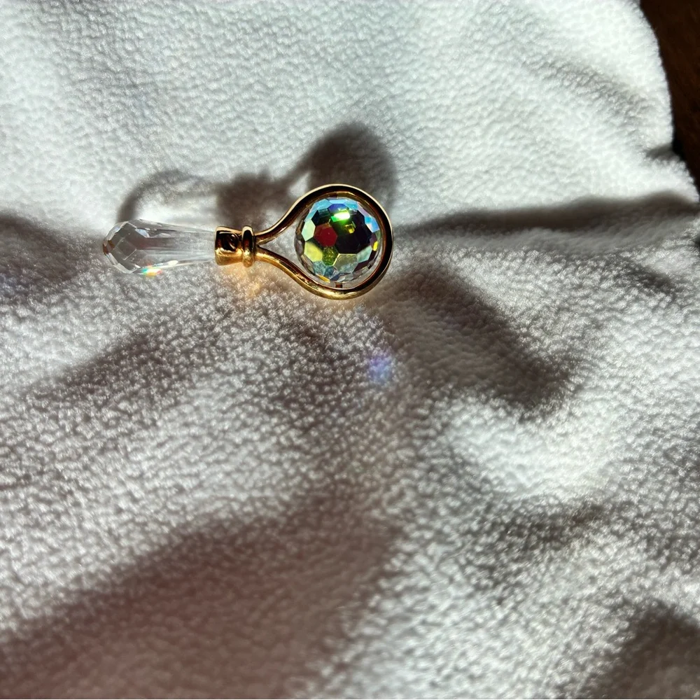 Swarovski Crystal Memories Baby Rattle - Retired - Picture 2 of 4
